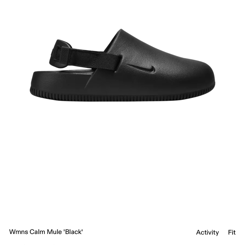 Women's Black Mule Shoes